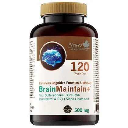 Newco BrainMaintain+ 500mg 120 Capsules@