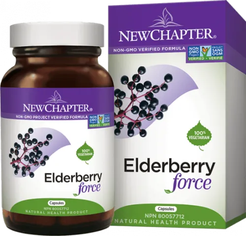 New Chapter Elderberry Force 30 Capsules