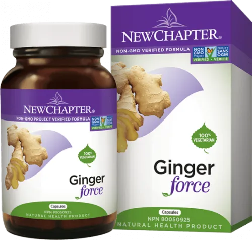 New Chapter Ginger Force 60 Capsules