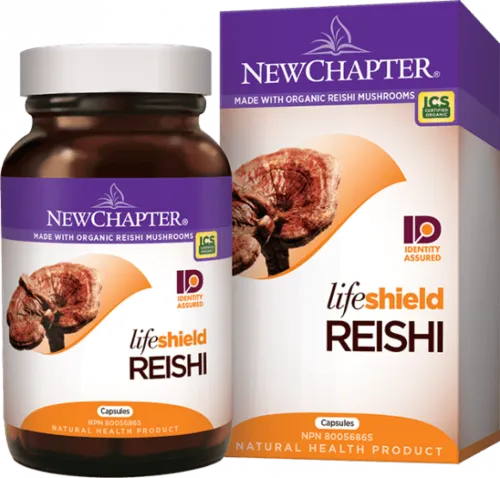 New Chapter Lifesheild Reishi 72 Capsules