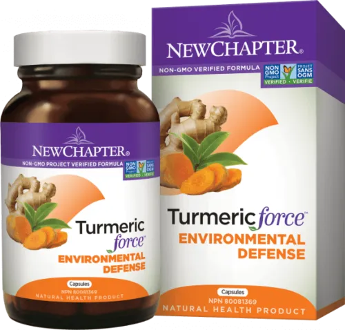 New Chapter TurmericForce Environmental Defense 48 Capsules
