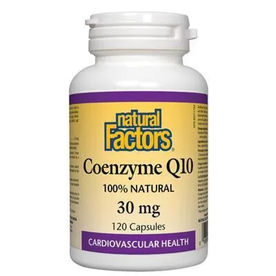 Natural Factors Coenzyme Q10 30MG  120 Capsules