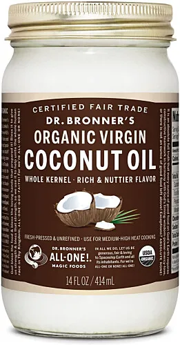 Dr. Bronner's Organic Virgin Coconut Oil 414ml
