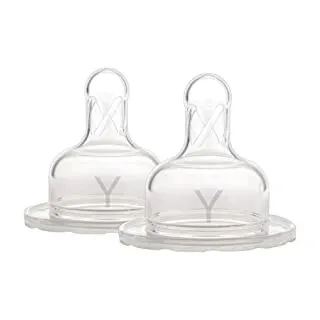 Dr Brown's Natural Flow Wide Neck Nipples 2 pack - Level Y 9m+