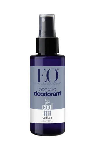 EO Organic Deodorant Spray Vetiver 4oz 118ml@