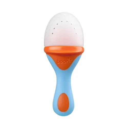 boon PULP Silicone Feeder Blue/Orange