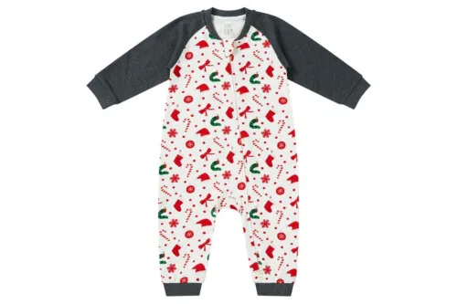 Nest Designs Organic Cotton Footless Sleeper - Eric Carle Candy Cane Lane 2T-3T