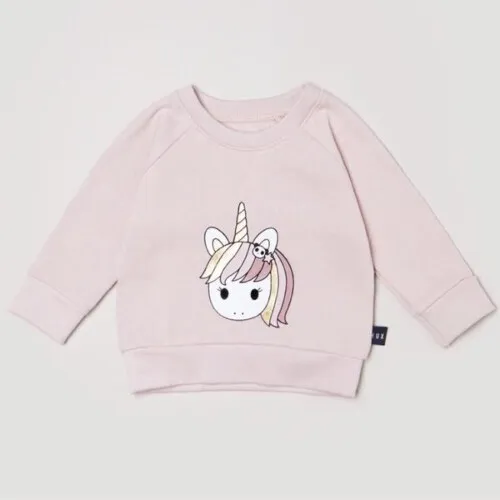 Huxbaby Unicorn Sweatshirt - Sugar