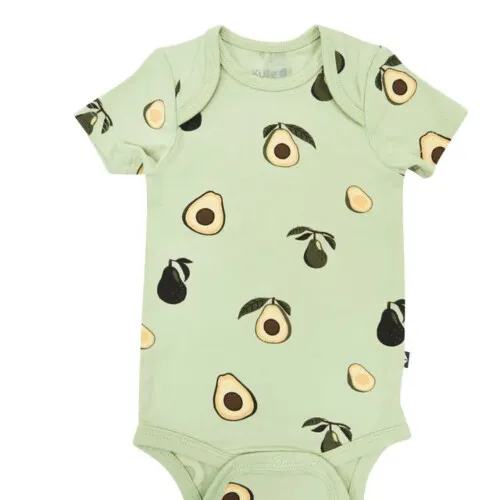 Kyte Baby Bodysuit in Avocado - 3-6 Months