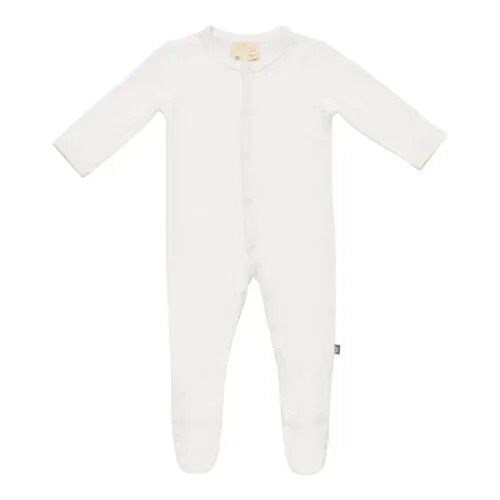 Kyte Baby Footie in Cloud - Cloud  12-18 months