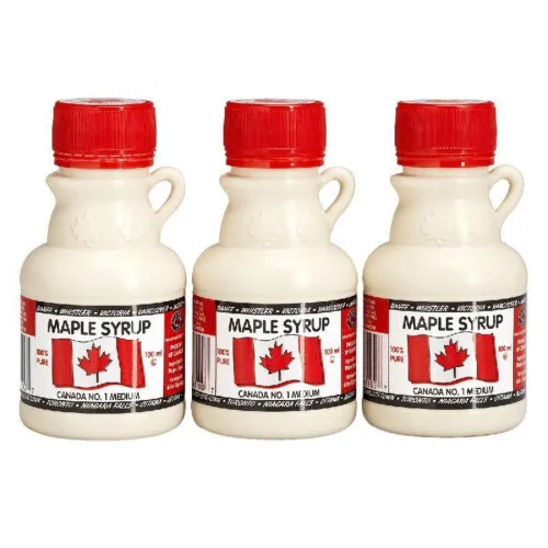 L.B Maple Pure Syrup Canada N??1  Medium 3x100ml