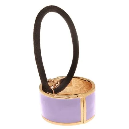 L.Erickson Atelier Enamel Cuff Pony Lavender - Gold