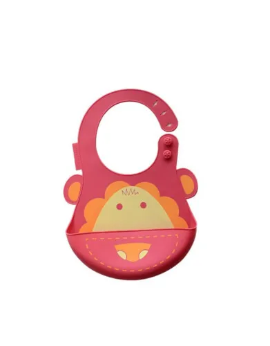 Marcus & Marcus Silicone Baby Bib - Marcus the Lion