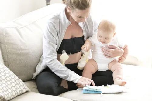 Medela Easy Expression Bustier - Black Medium