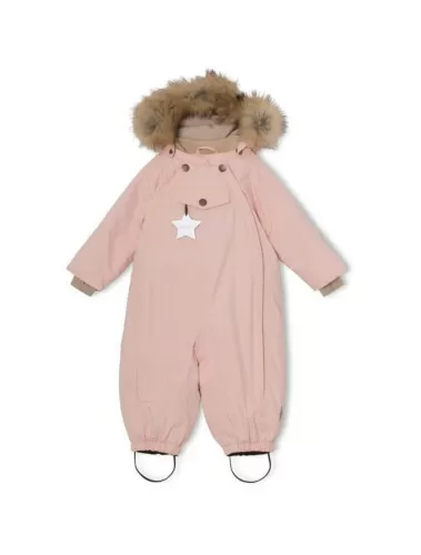 Mini A Ture Wisti Snowsuit Fur Keen Rose