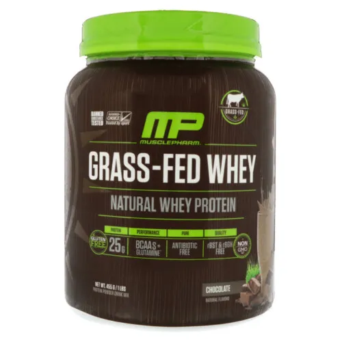 MusclePharm Grass-Fed Whey Chocolate 455g