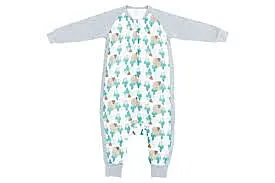 Nest Designs Raglan Bamboo Long Sleeve Sleep Suit 2.5 TOG - Where's The Bear 2.5T- 4T