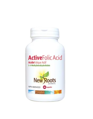 New Roots Active Folate Acid 60 Vcaps@