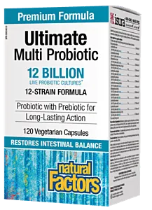 Natural Factors Probiotic Bonus Twin 120 Capsules