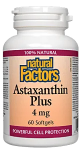 Natural Factors Astaxanthin Plus 60 softgels