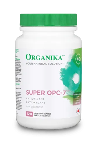 Organika Super OPC-7  120 Vegetarian Capsules