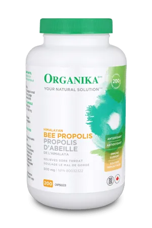 Organika Bee Propolis 500mg 200 Capsules @