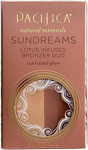 Pacifica Sundreams Lotus Infused Bronzer DUO Shades: Glow & Sunkissed 3.0g