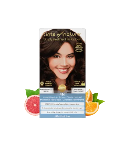 Tints of Nature Medium Brown 4N 130ml @