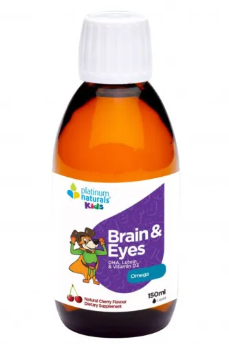 Platinum Naturals Kids Brain and Eyes Liquid 150ml@****DISC*****