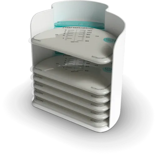 Nanobebe Breastmilk Storage Bags and Organizer 25 Pack