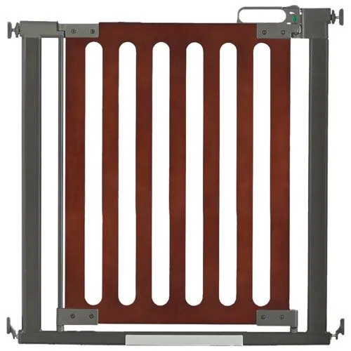 Qdos Spectrum Pressure Mounted Gate - Mahogany