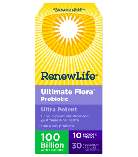 Renew Life Ultimate Flora 100 Billion 30 Vcaps