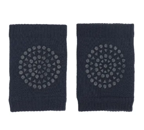GoBabyGo Crawling Cotton Knee pads - Petroleum Blue One Size