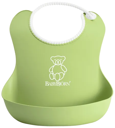 BabyBjorn Soft Bib - Green 4 Months+