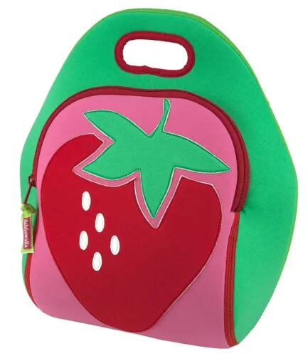 DabbaWalla Machine Washable Insulated Lunch Bag - Strawberry Fields