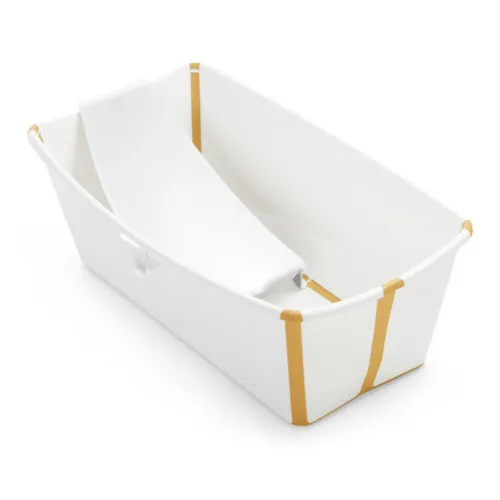 Stokke Flexi Bath Bundle V2 - White Yellow