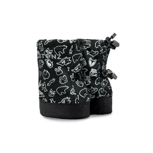 Stonz Toddler Booties - Neo Stonz Print Black 1-2.5Y