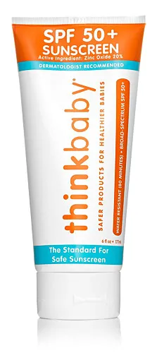 Thinkbaby Safe Sunscreen SPF 50+ 6OZ 177ml