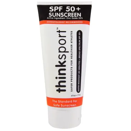 ThinkSport Safe Sunscreen SPF 50+ 6oz 177ml