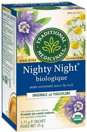 Traditional Medicinas Organic Nighty Night Tea 20BG