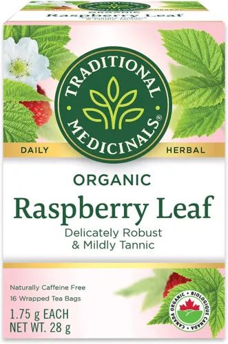 Traditional Medicinas Organic Raspberry Leaf 20bags