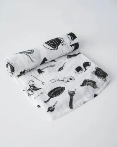 Little Unicorn Camp Cotton Muslin Swaddle Single Gear