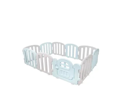 Ifam First Baby Room 140 x 200 - Cream Blue+Light Gray 10Ea