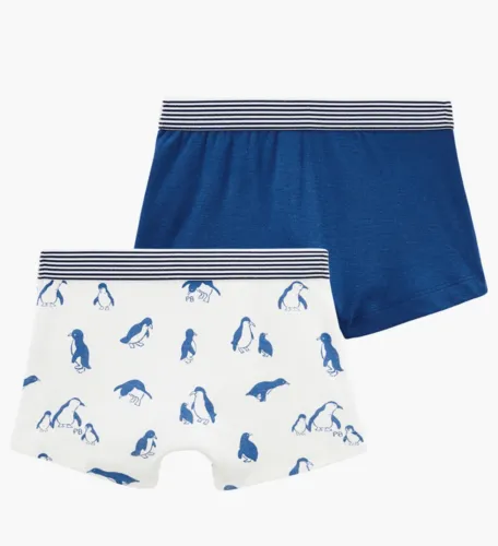 Petit Bateau Boys Boxers 2 Pack