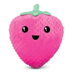 Iscream Strawberry Packaging Fleece Plush