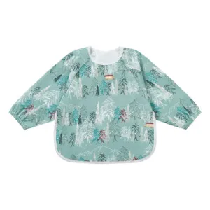 Nest Designs Long Sleeve Bib Cover - 1, 2, Tree 6M-2T