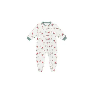 Nest Designs One-Piece Zip Footless Sleeper - Sleigh All Day - 12M-18M