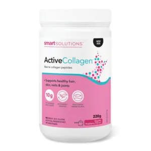 Smart Solutions Active Collagen - Organic Raspberry Flavour 220g @
