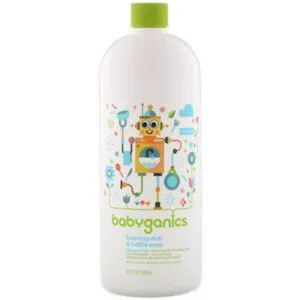 Babyganics Plant-based Foam Dish & Bottle Soap Refill Citrus 946ml