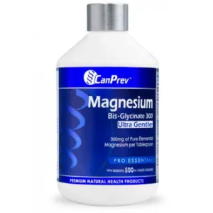 Canprev Magnesium Bis-Clycinate 300 Ultra Gentle  - Liquid 500ml @